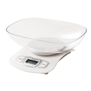 Adler AD 3137w Kitchen scale with a bowl