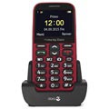 Doro Primo 366 - 0.3MP, FM Radio, Bluetooth - Red