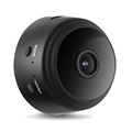 Mini Magnetic Full HD Home Security Camera - WiFi, IP (Open-Box Satisfactory) - Black