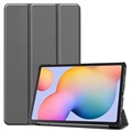 Tri-Fold Series Samsung Galaxy Tab S6 Lite 2020/2022/2024 Folio Case - Grey