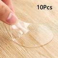 10 Pcs. Transparent Round Double-Sided Adhesive Pad