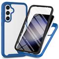 Samsung Galaxy A35 360 Protection Series Case - Dark Blue / Clear