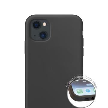 iPhone 13 4smarts Cupertino Silicone Case - Black