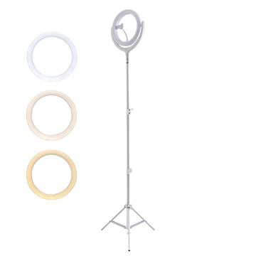 4smarts LoomiPod Selfie Ring Light / Floor Lamp - White