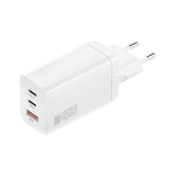 4smarts PDPlug Trio 45W GaN Wall Charger - White