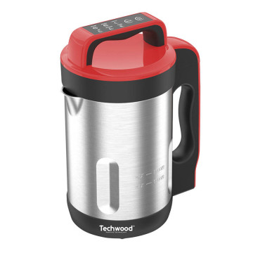 Techwood TSM-1655 Stainless steel soup maker - red