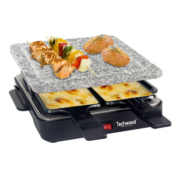 Techwood TRA-47P Electric Raclette grill for 4 people