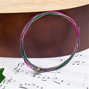 Acoustic Guitar Strings Replacement Set - 6 Pcs. - Colorful