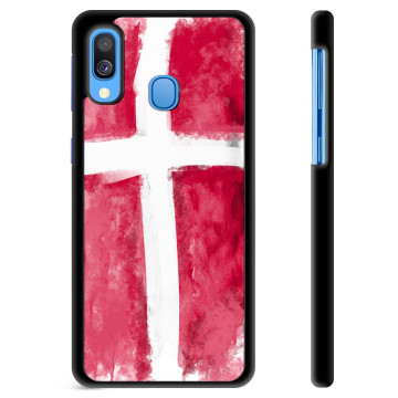 Samsung Galaxy A40 Protective Cover - Danish Flag