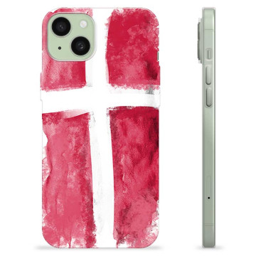 iPhone 15 Plus TPU Case - Danish Flag