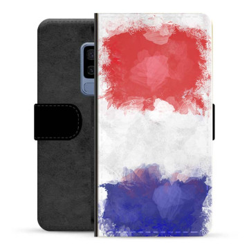 Samsung Galaxy S9 Premium Flip Case - French Flag