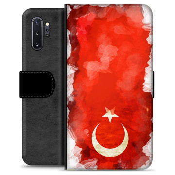 Samsung Galaxy Note10+ Premium Flip Case - Turkish Flag