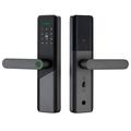 A1 Tuya WiFi Fingerprint Smart Door Lock with Dynamic Passwords and NFC - Black