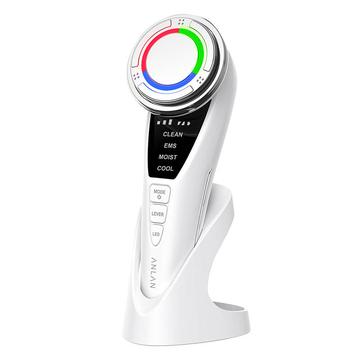 Anlan 01-ADRY15-001 Ultrasonic Facial Massager with Light Therapy