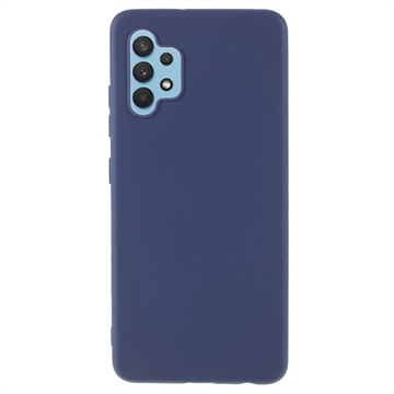 Samsung Galaxy A32 (4G) Anti-Fingerprint Matte TPU Case - Dark Blue