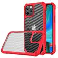 Anti-Shock iPhone 14 Pro Max Hybrid Case - Carbon Fiber