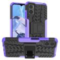 Anti-Slip Motorola Moto E22 E22i Hybrid Case with Stand