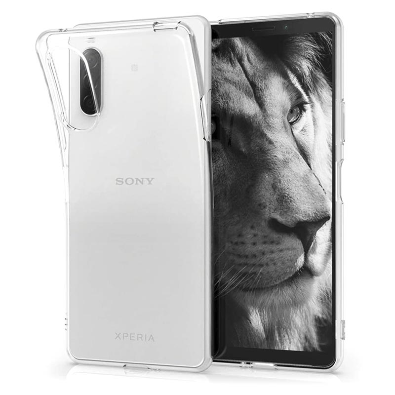 Anti-Slip Sony Xperia 10 III, Xperia 10 III Lite TPU Case - Transparent