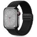 Apple Watch Series 10/9/8/7/6/SE Tech-Protect NylonMag Strap - 40mm/41mm/42mm - Black