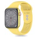 Apple Watch Series 10/9/8/7/6/SE Tech-Protect Silicone Strap - 40mm/41mm/42mm - Canary Yellow