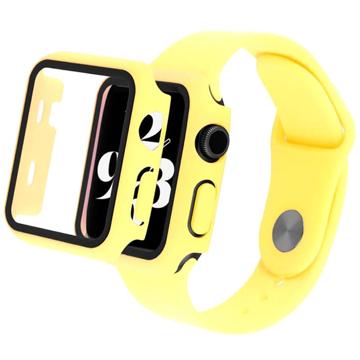 Apple Watch Series 7/8 Plastic Case with Screen Protector - 45mm - Yellow