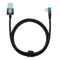 Baseus MVP 2 Angled Lightning Cable - 1m, 20W - Black / Blue