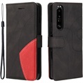 Bi-Color Series Sony Xperia 1 III Wallet Case