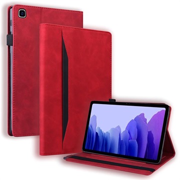 Business Style Samsung Galaxy Tab A7 10.4 (2020) Smart Folio Case - Red