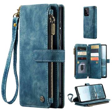 Caseme C30 Multifunctional Samsung Galaxy A33 5G Wallet Case - Blue