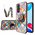 Checkered Pattern Xiaomi Redmi Note 11/11S Hybrid Case (Open Box - Excellent) - Colorful Mandala