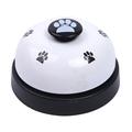 Dinner Pet Bell / Doorbell for Dog - White