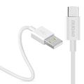 Dudao L1T USB-A / USB-C Cable - 3A, 1m - White