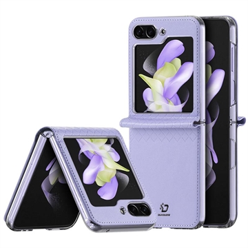 Samsung Galaxy Z Flip5 Dux Ducis Bril Flip Case - Purple