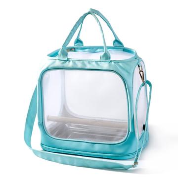 FHH-009 Foldable Bird Carrier - Blue