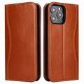 Fierre Shann iPhone 14 Pro Wallet Leather Case