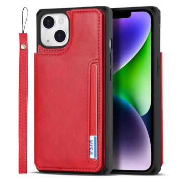 iPhone 14 Plus Magnetic Kickstand Wallet Case