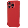 iPhone 14 Pro Max Frameless Plastic Case - Red