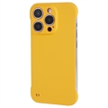 iPhone 14 Pro Max Frameless Plastic Case - Yellow