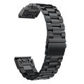 Garmin Fenix 5X Stainless Steel Strap - Black