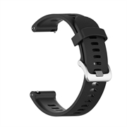 Garmin Forerunner 245/645 Soft Silicone Strap - Black