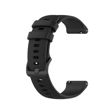 Garmin Vivoactive 3/3 Music Soft Silicone Strap - Black