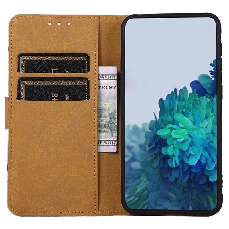 Glam Series Huawei Nova 10 Pro Wallet Case - Flowering Tree / Blue