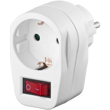 Goobay Manual Power Switch / Protective Safety Socket - 16A