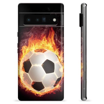 Google Pixel 6 Pro TPU Case - Football Flame