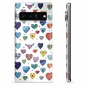 Google Pixel 6 Pro TPU Case - Hearts