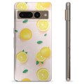 Google Pixel 7 Pro TPU Case - Lemon Pattern