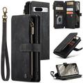 Google Pixel 8 Caseme C30 Multifunctional Wallet Case - Black