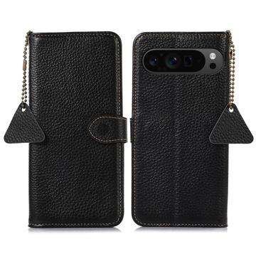 Google Pixel 9 Pro XL Wallet Leather Case with RFID