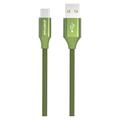 GreyLime Braided USB-A / USB-C Cable - 1m