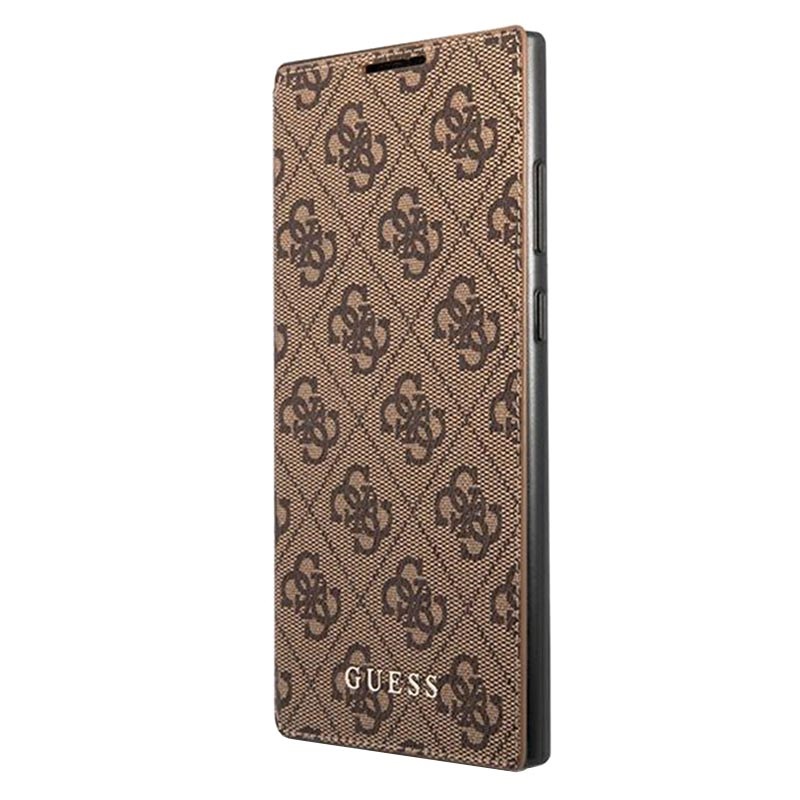 Guess 4G Metal Gold Logo Samsung Galaxy S22 Ultra 5G Flip Case